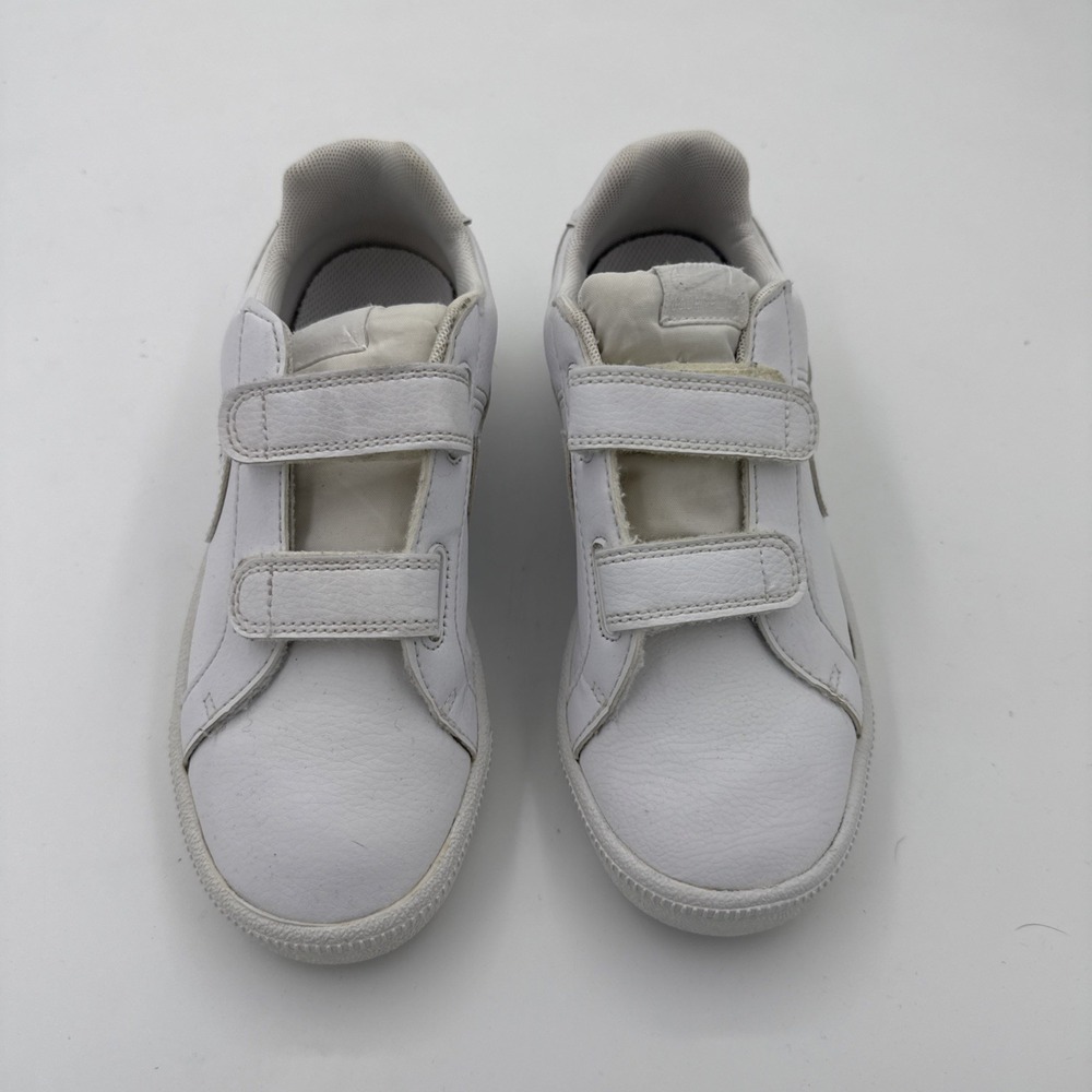 Nike Kids Court Royale (PSV) Tennis Shoes, Hook & Loop, White, Size 2.5Y